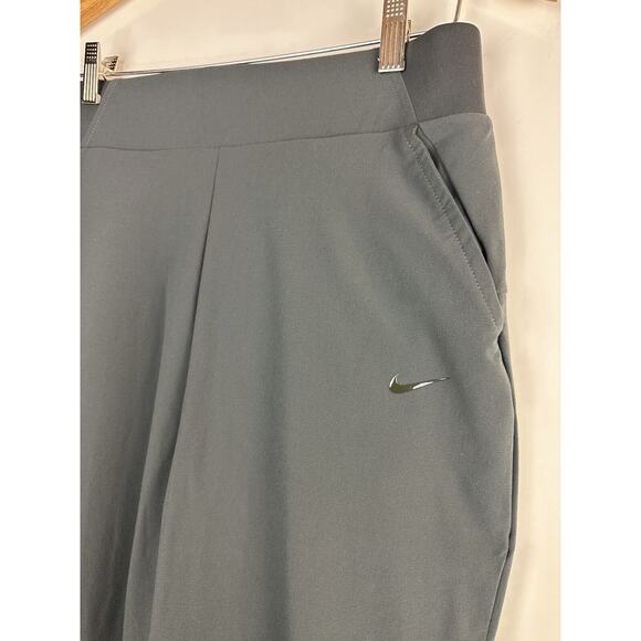 Nike Lady Bliss Training Pants Pull On Running CU5849-070 Gray Women's Medium - Picture 3 of 15